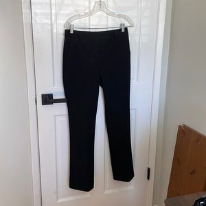 Express columnist mid rise barely boots slacks